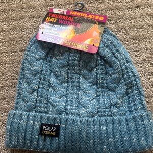 Blue Thermal Hat beanie